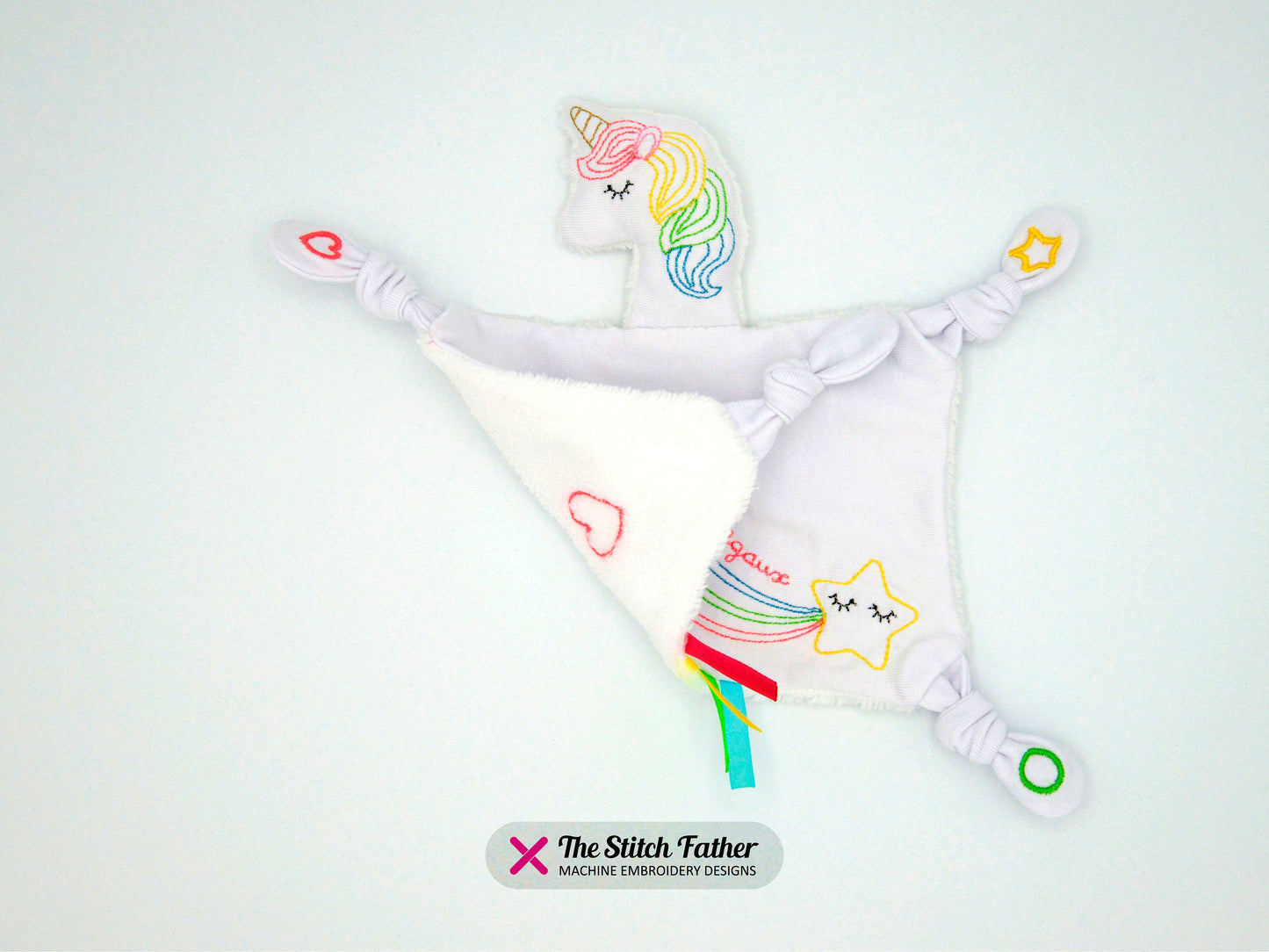 Unicorn Flat Cuddly Toy