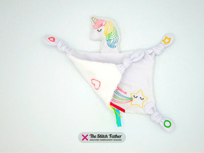 Unicorn Flat Cuddly Toy