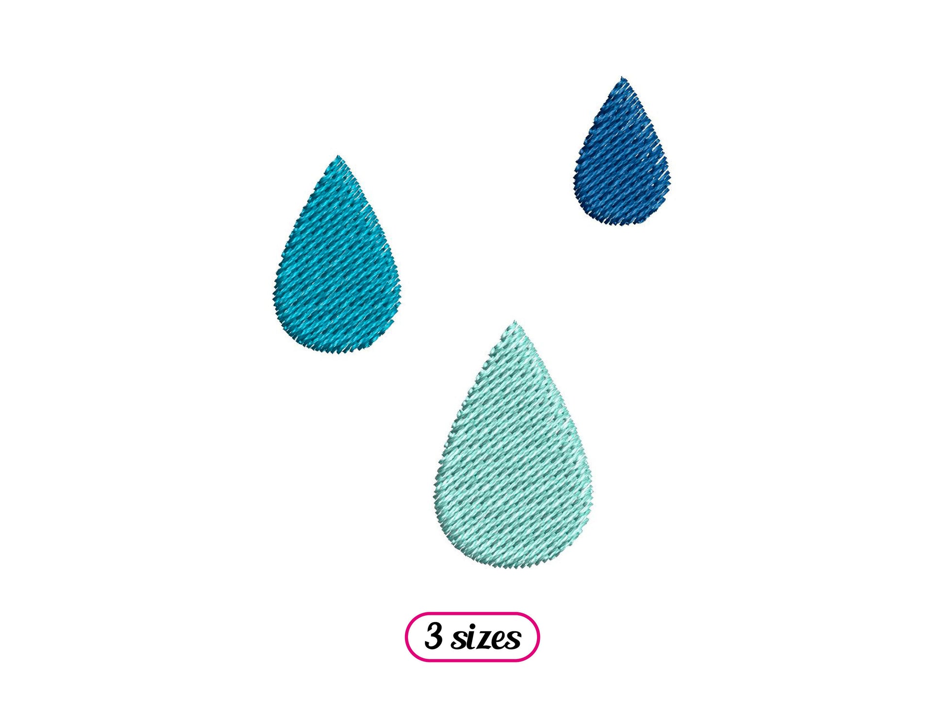 Many Small Drops Fill Stitch