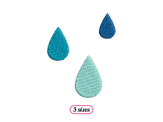 Many Small Drops Fill Stitch