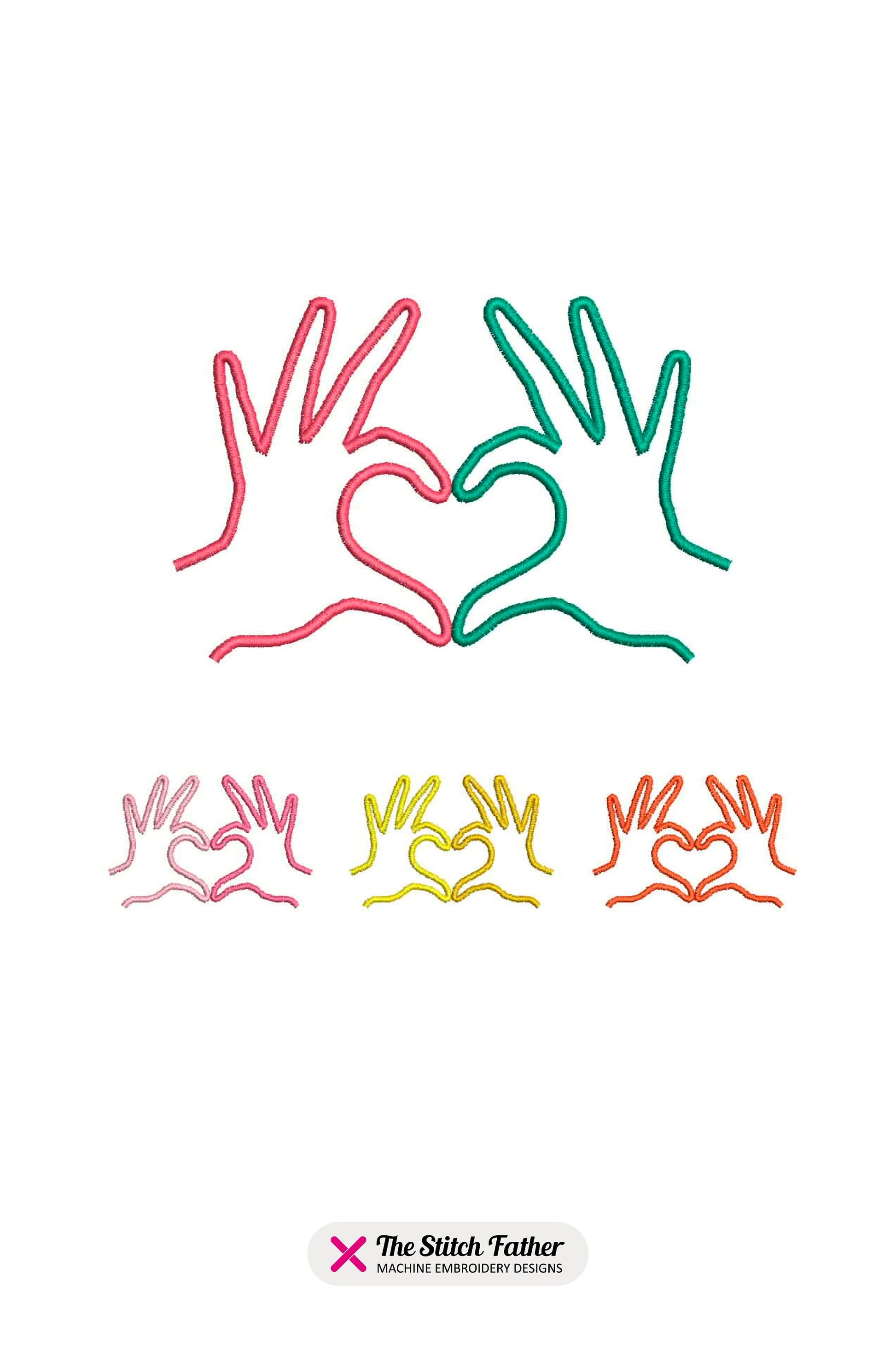 Heart Hands 2 Colors