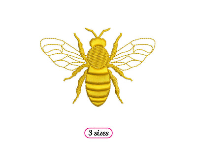 Mini Bee Monochrome