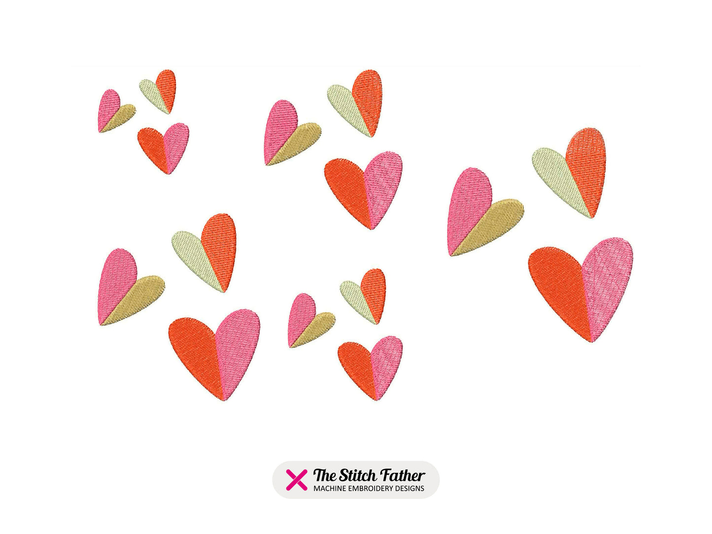 Flying Hearts Two Colors