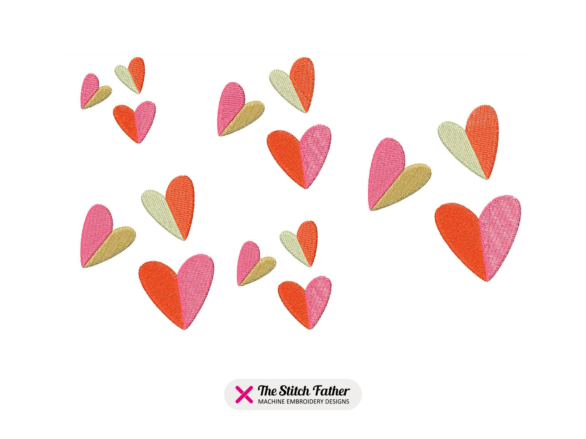 Flying Hearts Two Colors