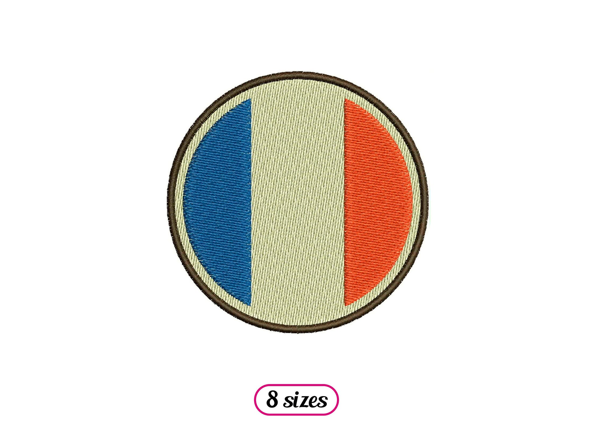 Tricolor Round Logo