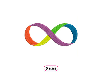 Neurodiversity Symbol Machine Embroidery design - 6 sizes - INSTANT DOWNLOAD